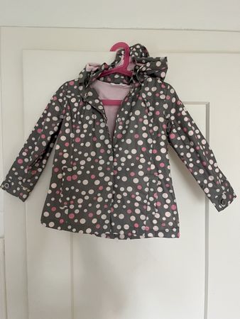 Winterjacke Gr. 98, Smile, Grau/Rosa, Top Zustand!
