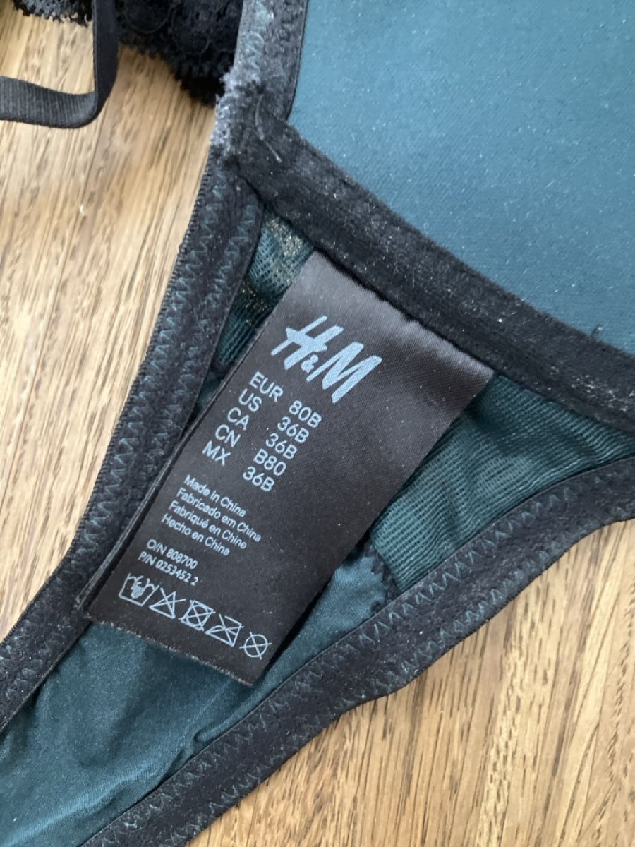 Altra biancheria intima: BH und Slip Set Petrol/Schwarz  – Usato da Ruggell venduto da VegasGirl 1