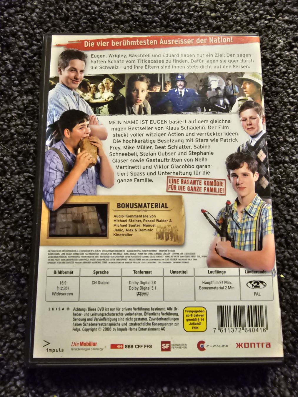 Tutti i DVDs: Mein Name ist Eugen (20585) – Usato da Ruswil venduto da jan_bxl5 1