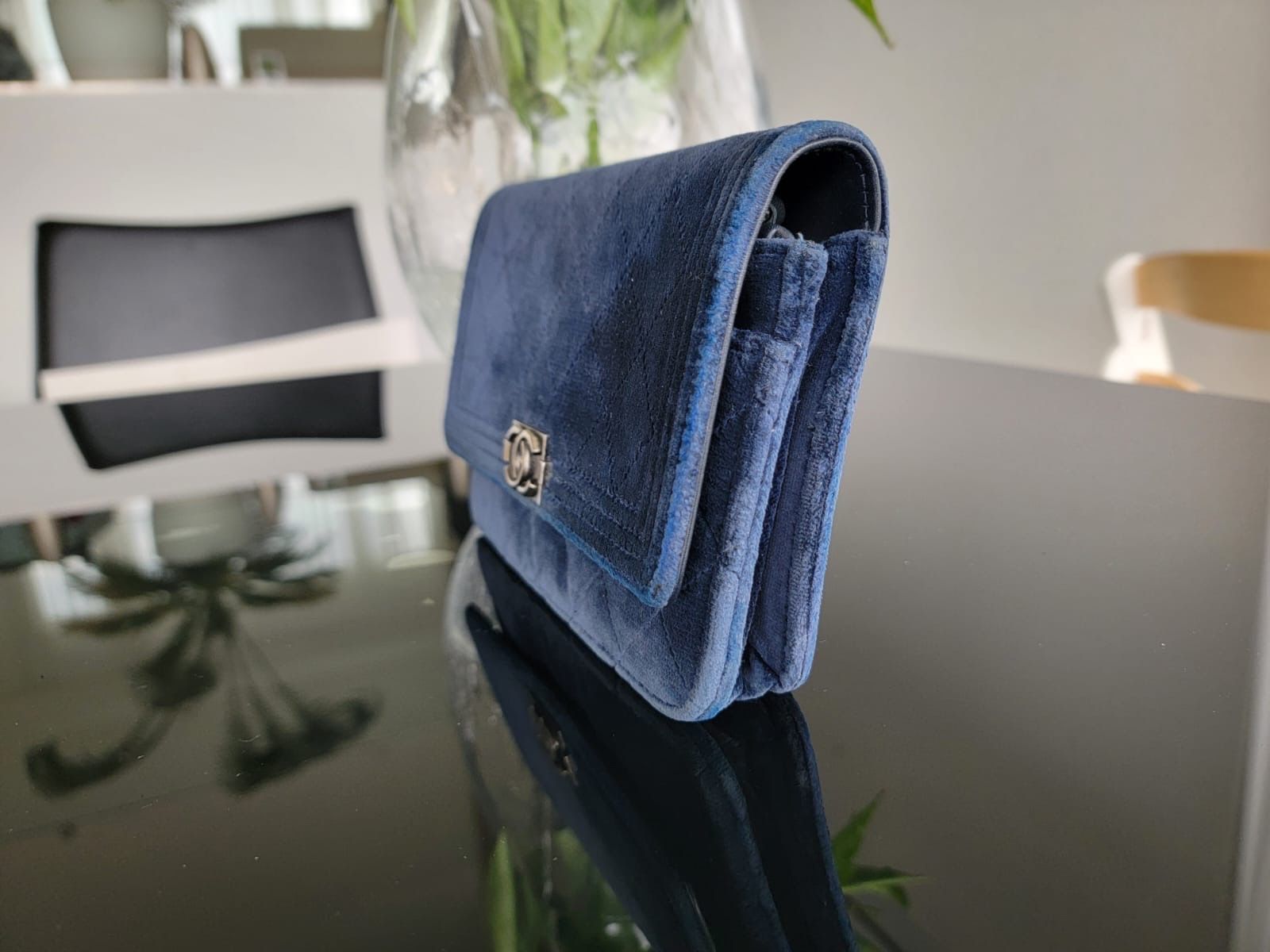 Chanel Borse da donna: Chanel WOC aus Samt – Usato da Wädenswil venduto da lisibit 2