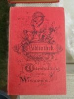 Antike Bücher von 1870, 1871
