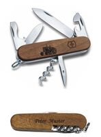 Spartan Wood mit Traktorgravur