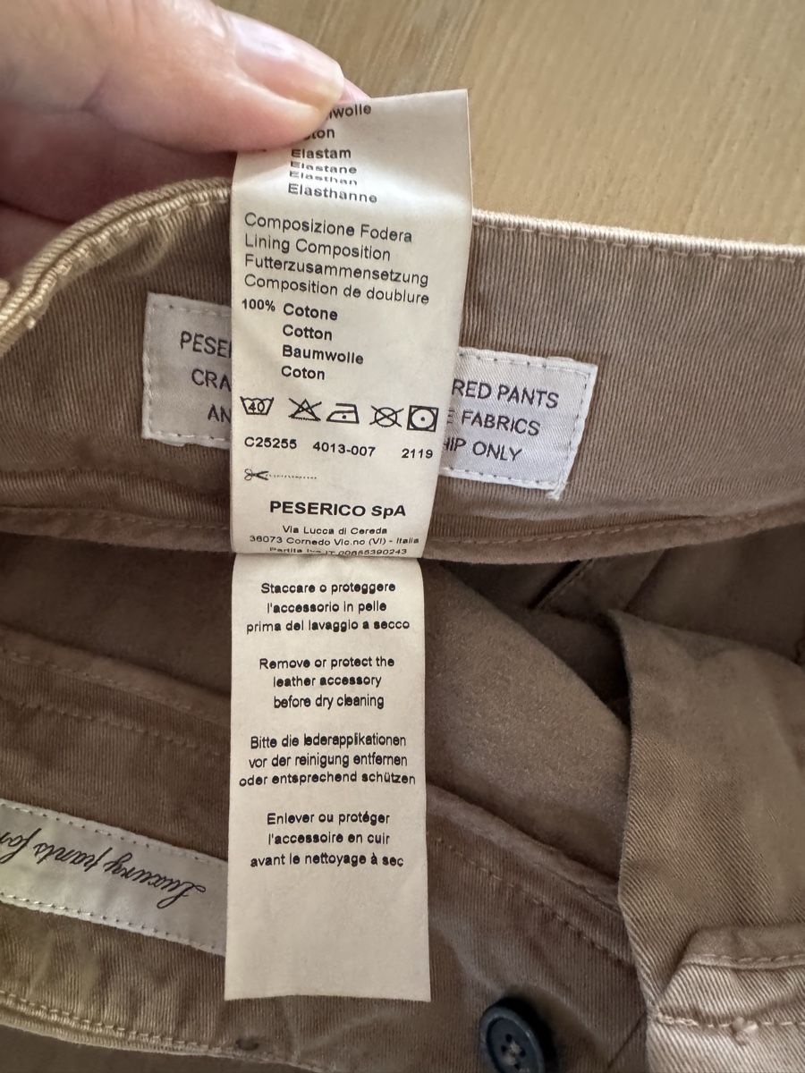 Pantaloni: Peserico Hose NEU – Nuovo (secondo la descrizione) da zürich venduto da dalia06 3