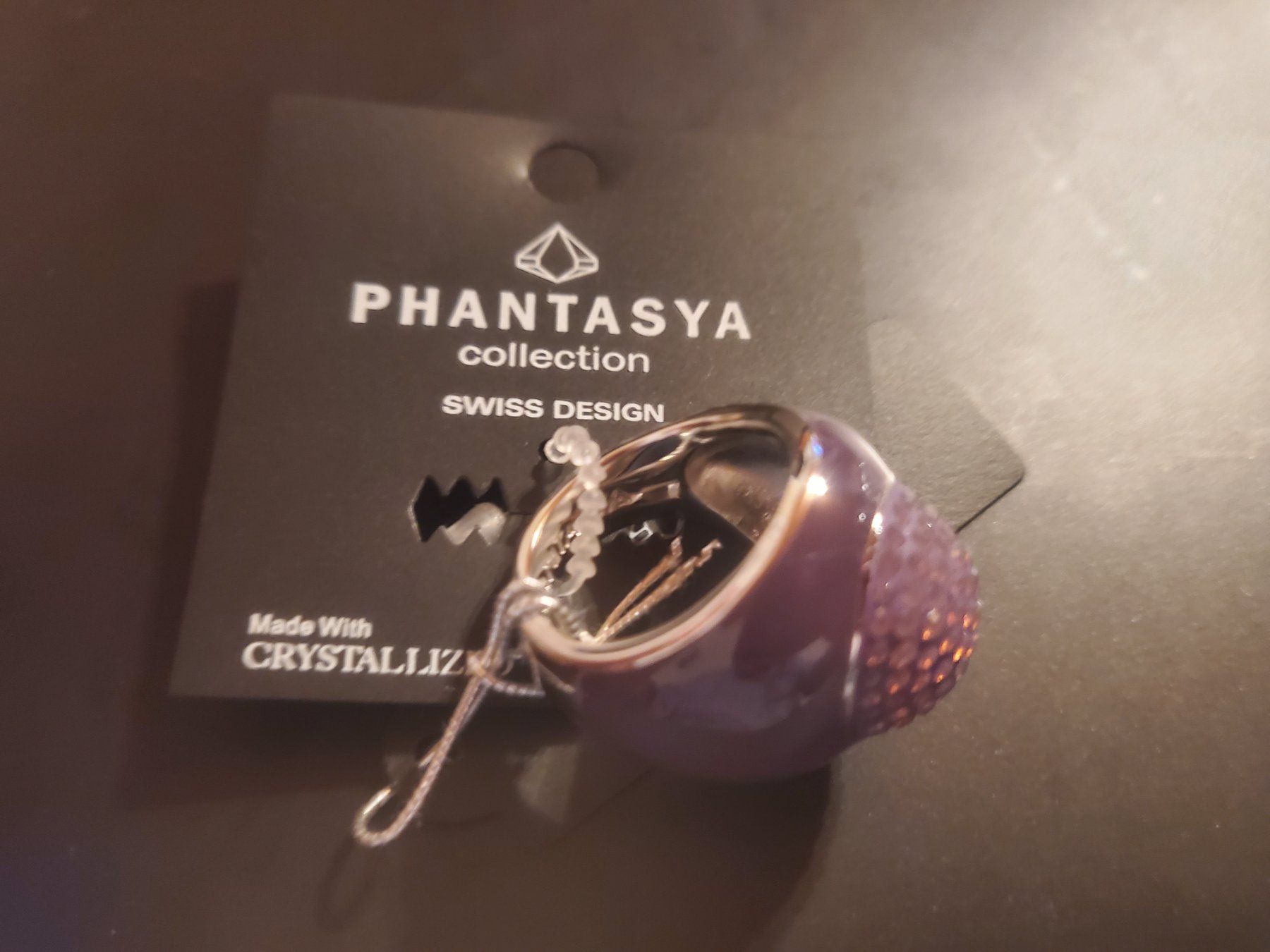 Swarovski Anelli: Phantasya Ring Swarovski Swiss design Gr. 52 – Nuovo e nell'imballaggio originale da Balsthal venduto da redcarpet 6