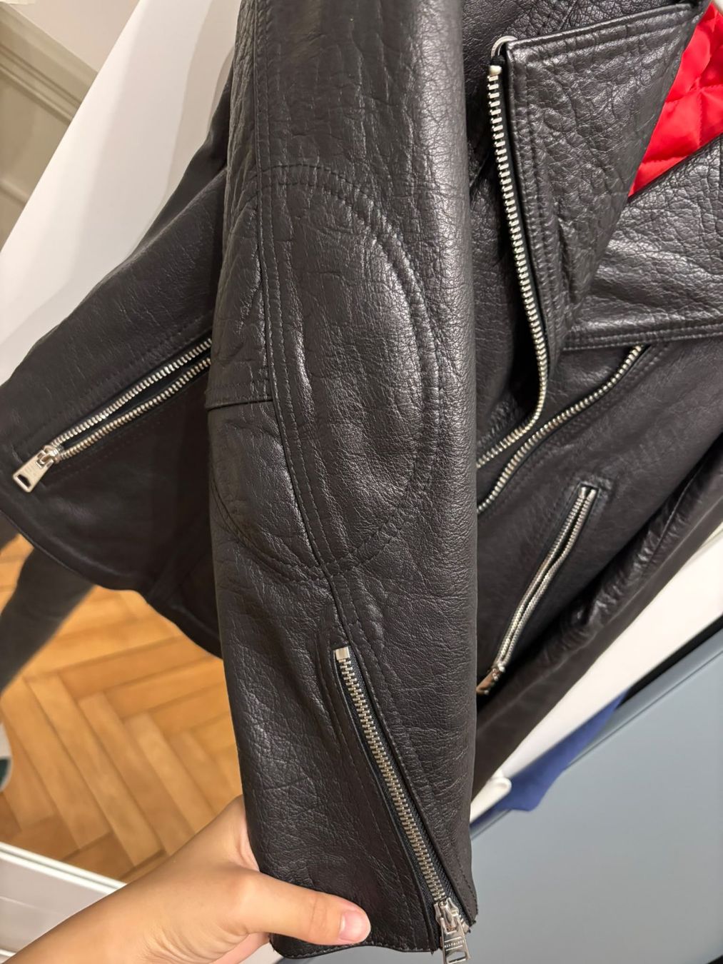 Allsaints Giacche: AllSaints Lederjacke, Grösse 32 – Nuovo (secondo la descrizione) da Zürich venduto da manuel.fr 3