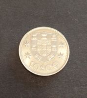 10$00 Escudos Portugal, 1972