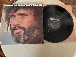 KRIS KRISOFFERSON Kult LP Vinyl Songs of USA Country 70's