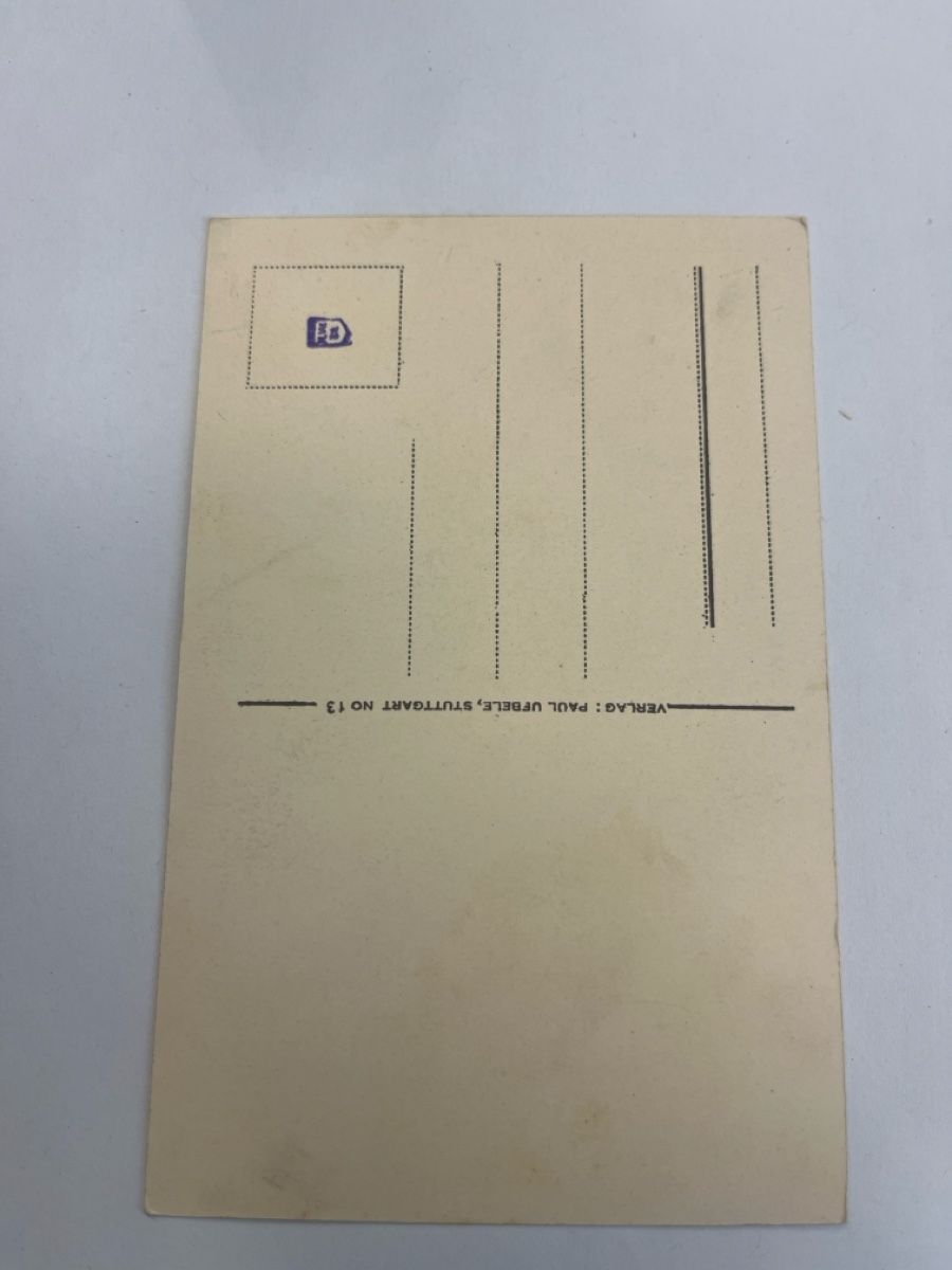 Cartoline postali: Historische Ansichtskarte: Heilandskirche Stuttgart-Berg – Usato da Muttenz venduto da Totkel 1