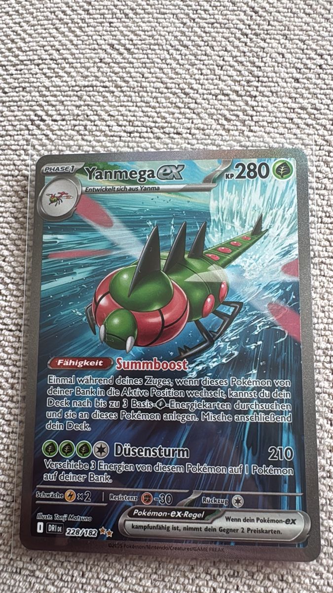 Pokémon Carte collezionabili: Seltene Yanmega EX Karte ✅ – Nuovo (secondo la descrizione) da Utzigen venduto da perfekten