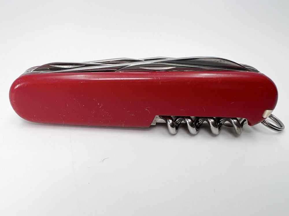 Victorinox Coltelli tascabile: Sackmesser Victorinox, rot, gebraucht – Usato da Häusernmoos venduto da adlerfedern 1