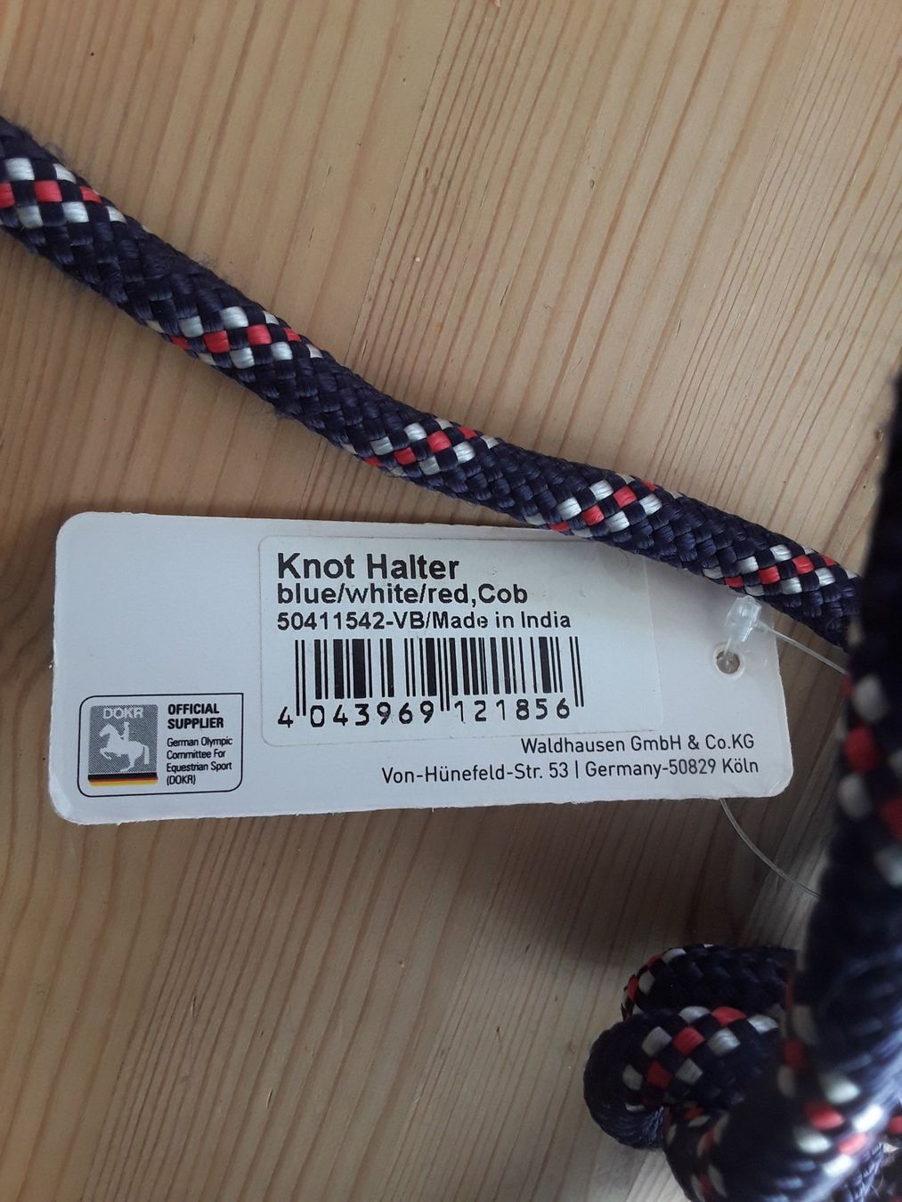 Briglie & Cavezze: Knotenhalfter / 434 – Nuovo e nell'imballaggio originale da Knutwil venduto da Virginia007 1