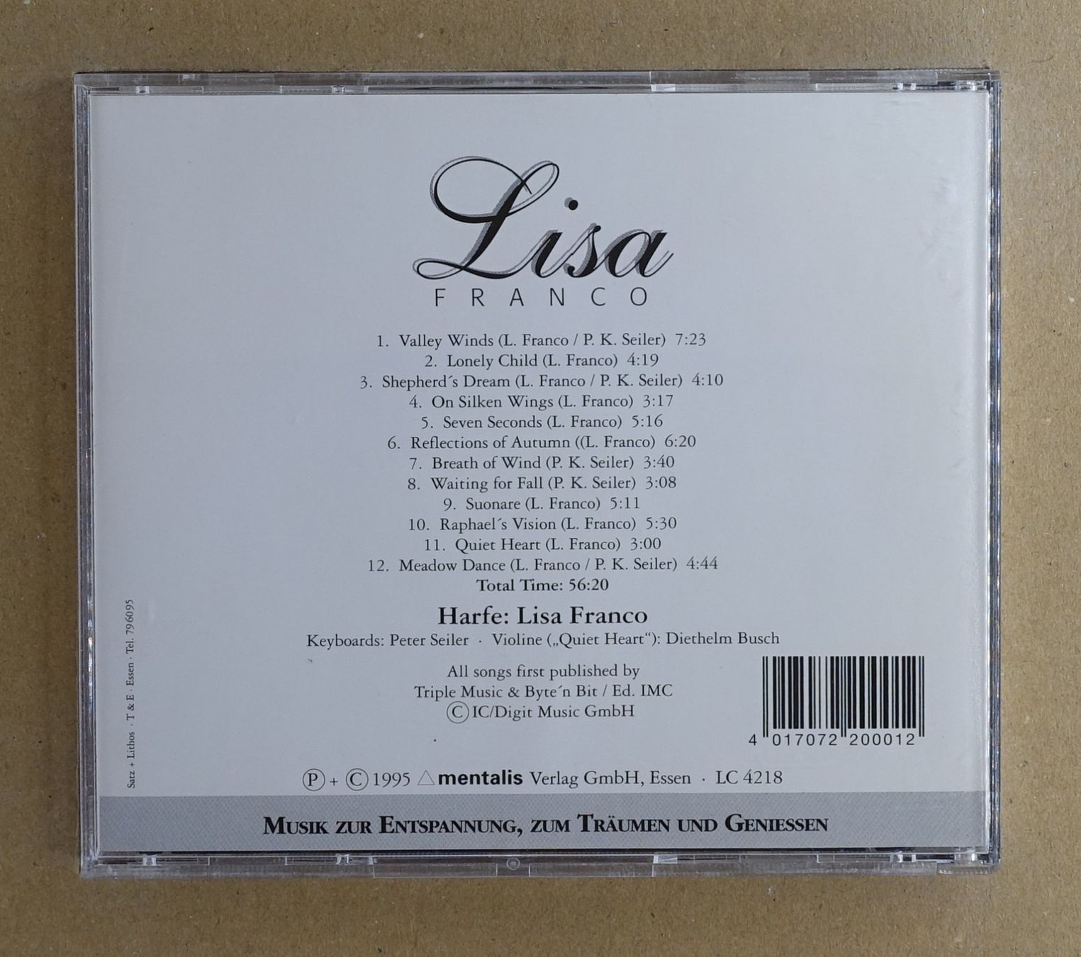 CD: Lisa Franco - T4 – Usato da Sessa venduto da discoverymedia 1