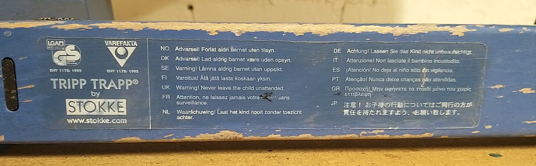 Stokke Hochstühle: Tripp Trapp Stuhl von Stokke, blau – Gebraucht aus Luterbach von Joachim76 7