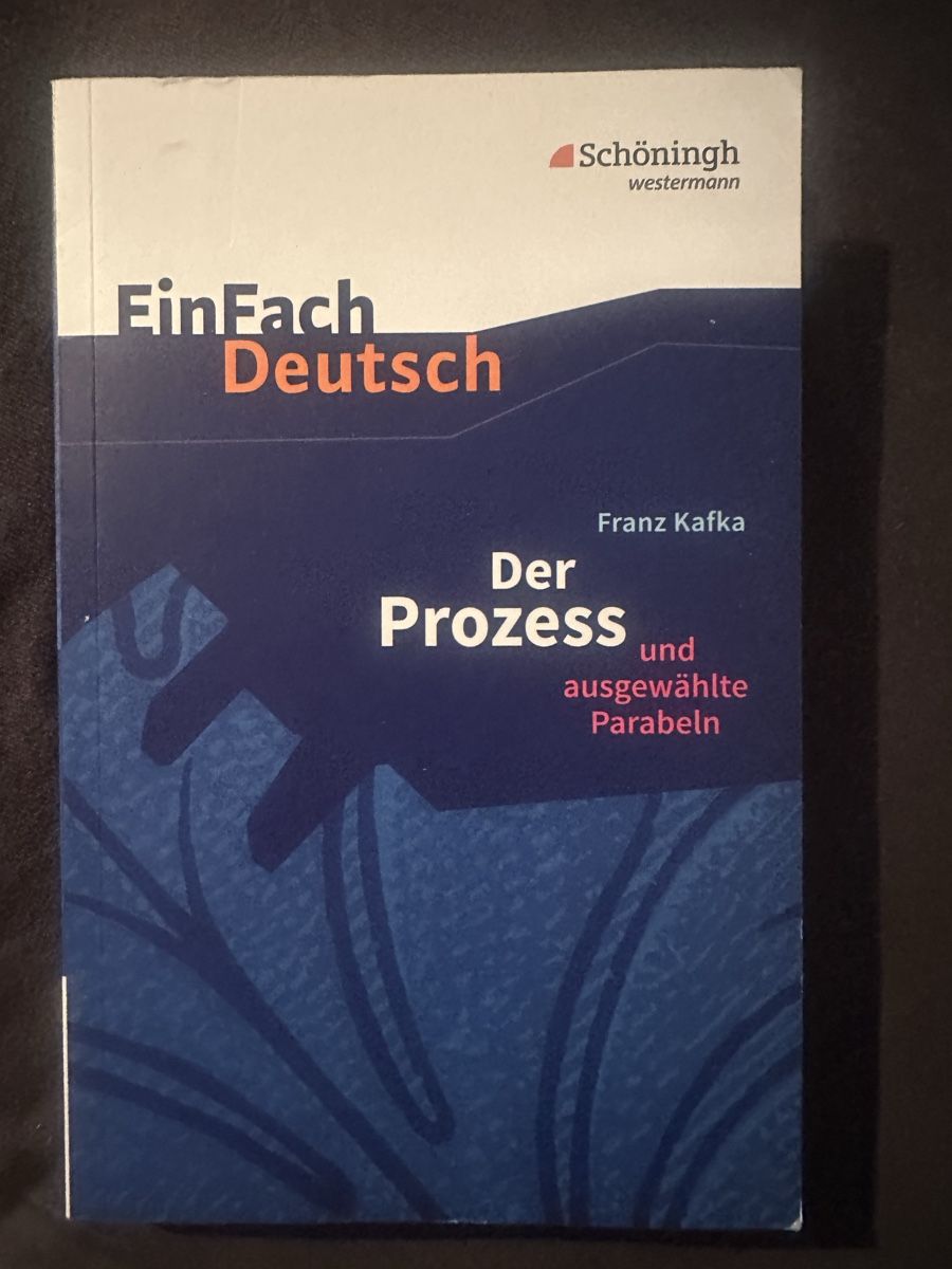 Bücher: Der Prozess und ausgewaehlte Parabeln – Neu (gemäss Beschreibung) aus Rünenberg von SafHammy