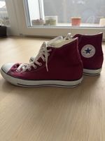 Converse All Stars High Top, Gr. 43, Weinrot
