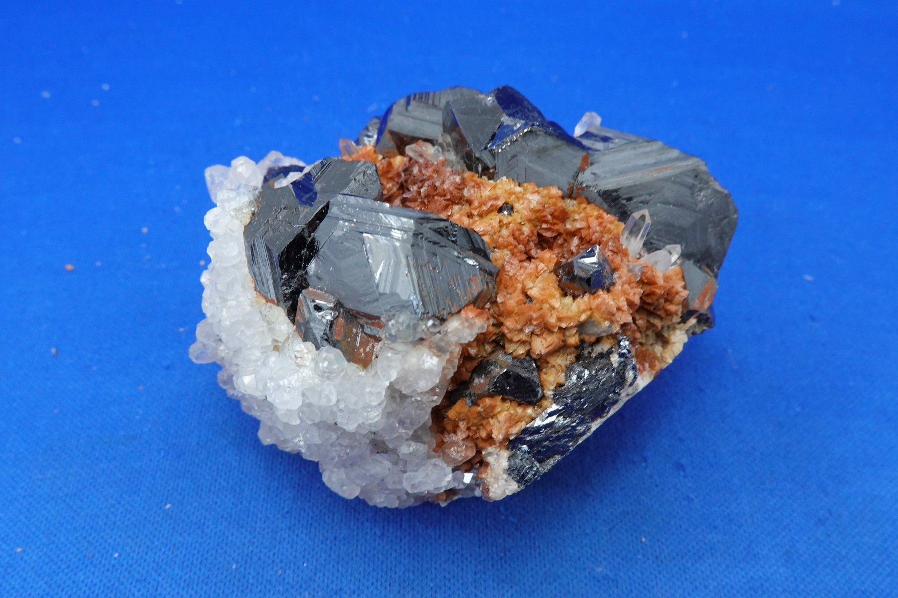 Mineralien & Heilsteine: Sphalerit mit Siderit, Quartz und Calcit (UV) – Gebraucht aus Schinznach Bad von Demerald 4