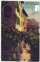 Lago di Lugano - Motivo rustico a Gandria - Litho