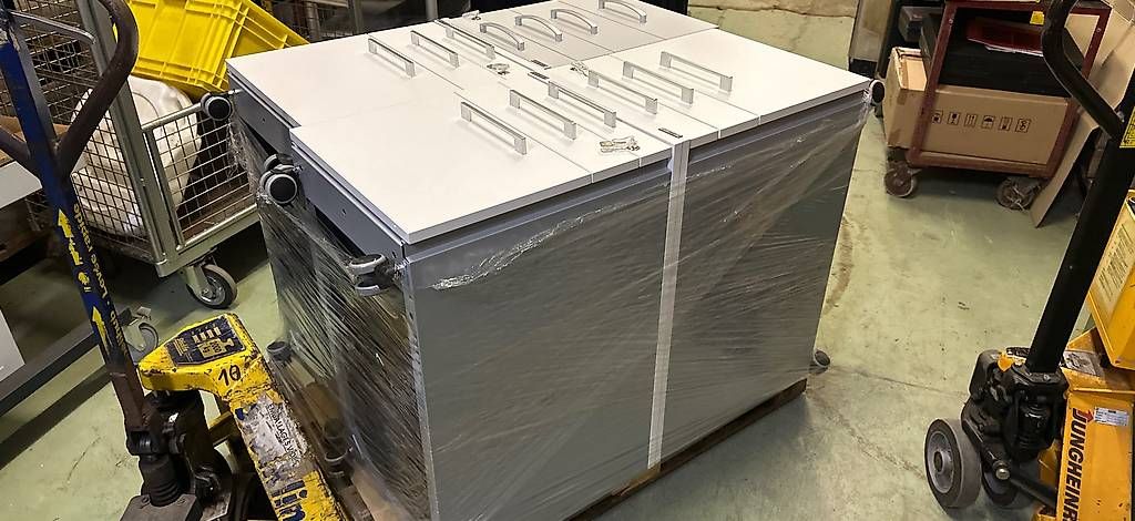 Banconi: neuer Rollcontainer, B435xH577mm, lichtgrau – Nuovo (secondo la descrizione) da Necker venduto da liq24 2