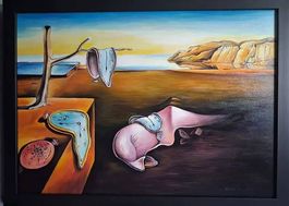 Kopie Salvador Dalí Die Beständigkeit der Erinnerung - Öl