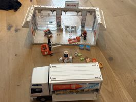 Playmobil Migros Laden + Lastwagen"