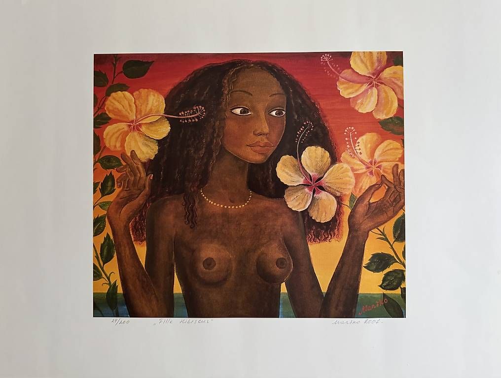 Grafica & Litografie: Lithographie originale signée - Mariko – Usato da Nyon venduto da Dwight_Schrute