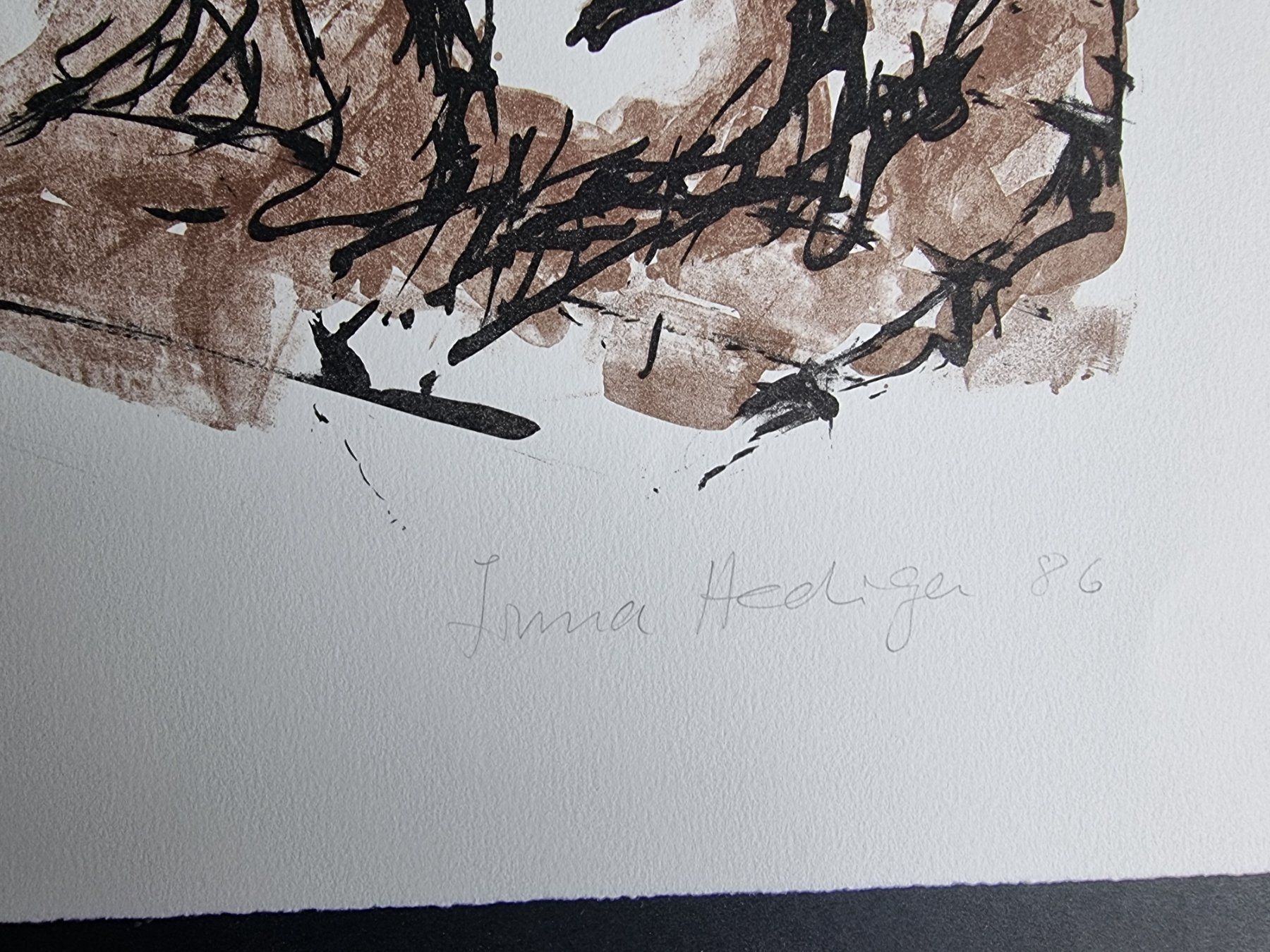 Grafica & Litografie: IRMA HEDIGER LITHOGRAPHIE SIGNIERT NUMMERIERT – Usato da Gersau venduto da kunst-online 1