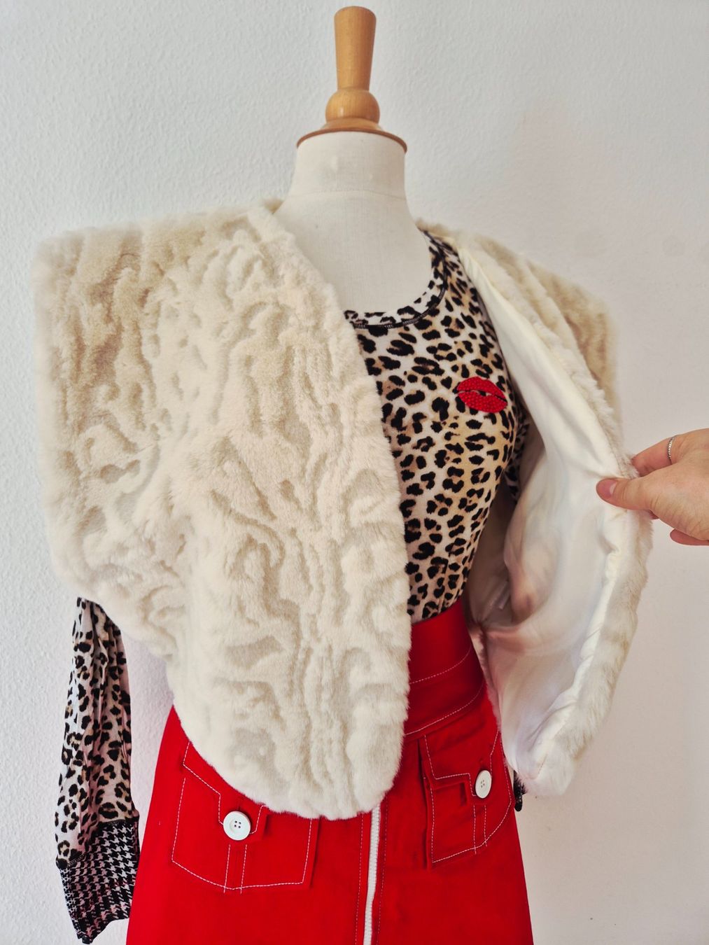 Röcke: ROCK JUPE ROT VINTAGE 6 36 S , TOP ZU WESTE ODER MARC AUREL – Neu (gemäss Beschreibung) aus Elsau von the-colorful-side 6