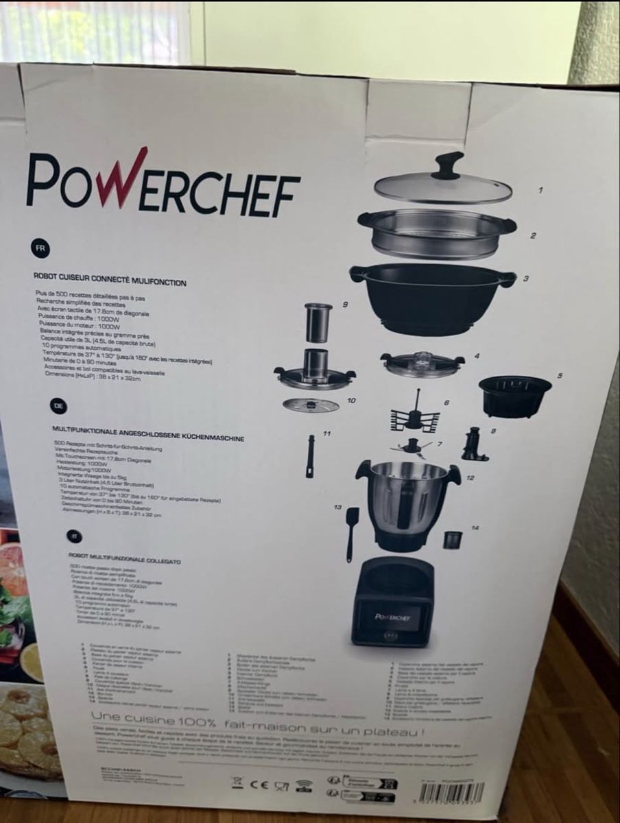 Schneider Appareils de cuisine: Schneider Powerchef Multifunktionsroboter mit Zubehör – Neuf (Voir description) à Langenthal par conenz 1