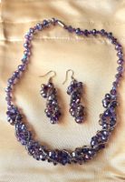 Schmuck Set: Halskette & Ohrringe/ Neu