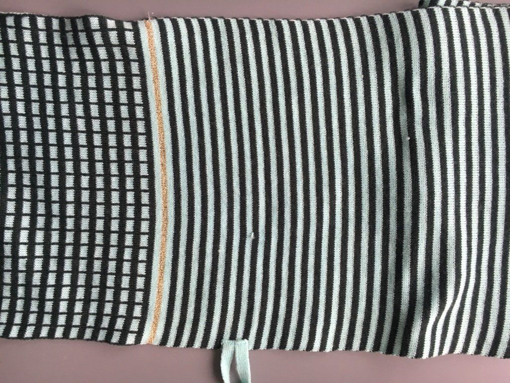 Foulards, Tücher & Schals: gestreifter Schal mit Eule – Gebraucht aus Zürich von ehupp 3