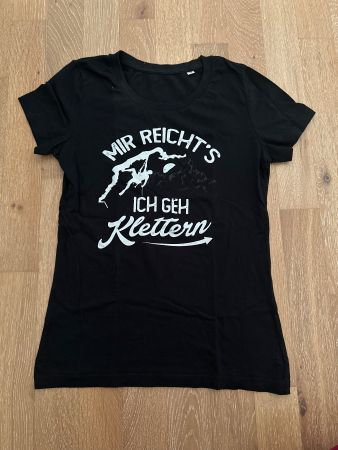 T-Shirt Mir Reicht’s Ich Geh Klettern Gr. XS neuwertig