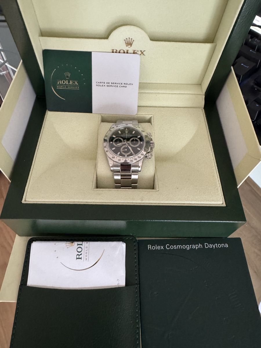 Rolex Uhren: Rolex Daytona mit Rolex Service 2024 – Gebraucht aus Chur von lucretiawatches 8