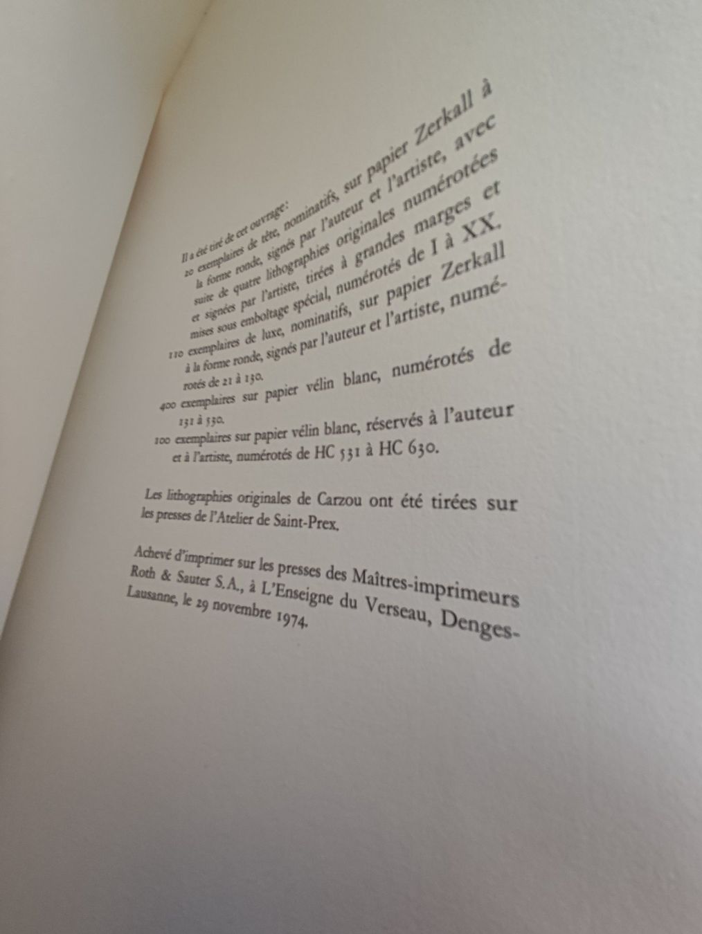 Libri: JEAN CARZOU - – Usato da Goldach venduto da Gaip 5