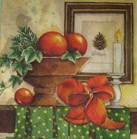 Serviette weihnachtsdeko (w130)
