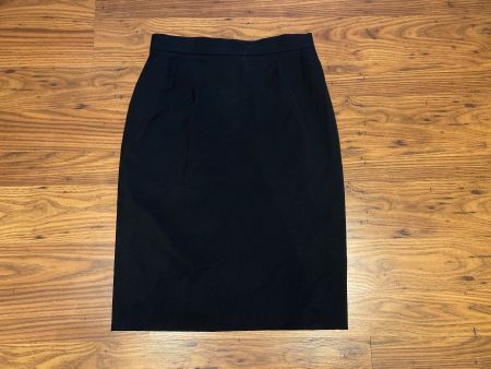 Schwarzer ESCADA Jupe Gr. 38 100%Wolle