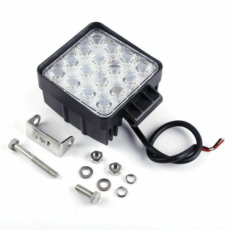 10x LED Arbeitsscheinwerfer Offroad 12 - 24 V, 48 W