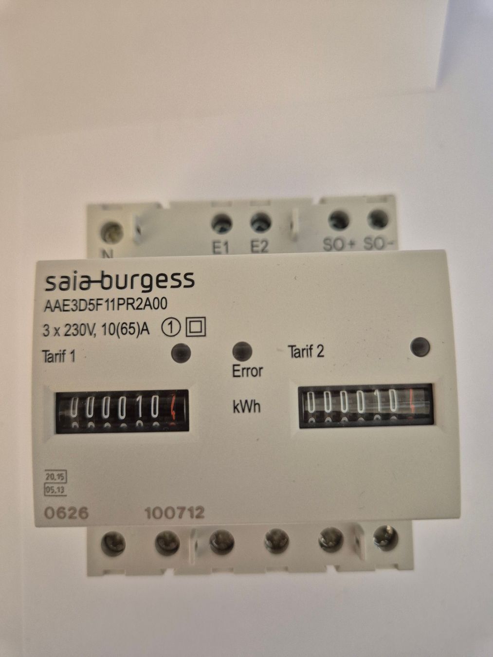 Misurare: SAIA BURGESS AAE3D5F11PR2A00 3-Phasen Drehstromzähler – Usato da Thielle venduto da urs_8lzn 1
