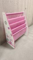 Kinderbücherregal rosa mit Stofffächern guter Zustand