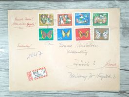 TR68 Enveloppe Grand Format Allemagne 1964