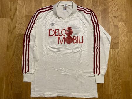 MATCHWORN AC BELLINZONA #13 TRIKOT 1986/87 MAGLIA ACB ADIDAS