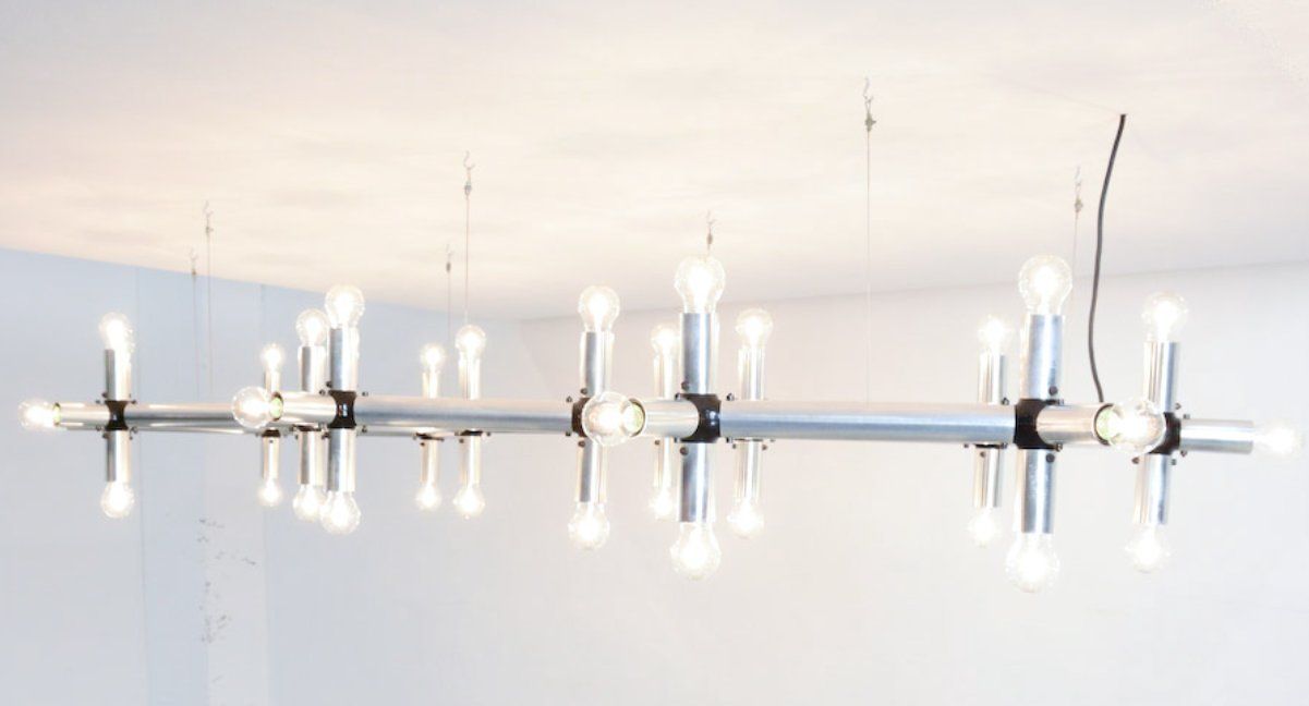 Lampadari & plafoniere: Modular Ceiling Lamp Lichtstruktur by Robert Haussmann – Usato da st prex venduto da magdalenaonline