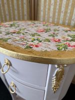 Beistelltisch Salontisch Tisch Kommode Nachttisch Table Gold