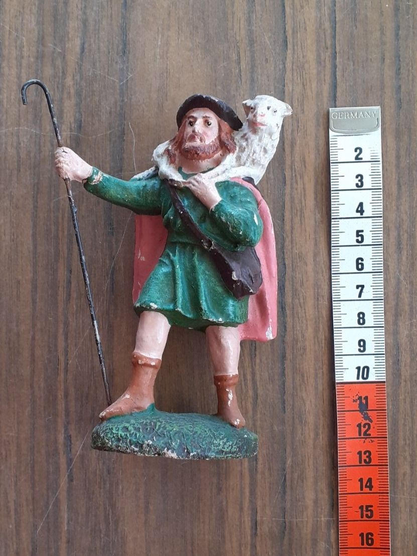 Statuette: Krippenfigur Hirte 1900 – Usato da Mörschwil venduto da lindaswunderkiste 3