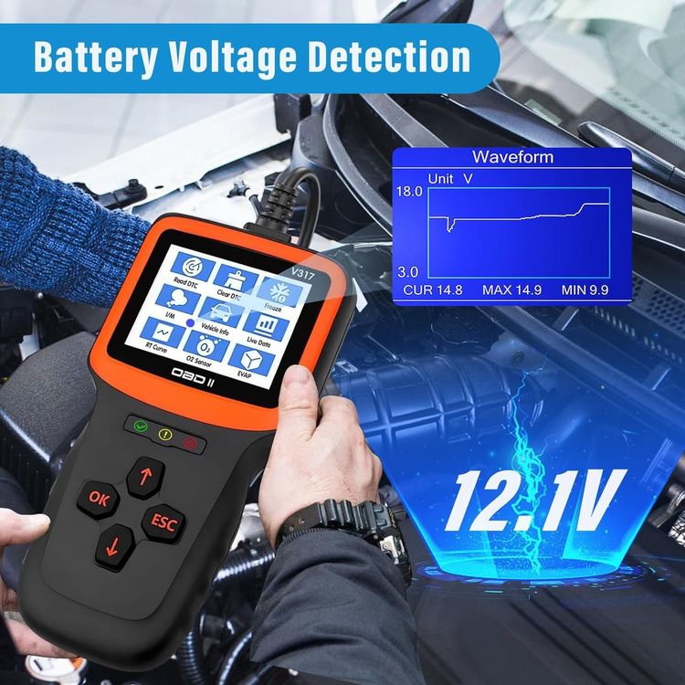 Launch CRP349 obd2 diagnosegerät Kfz-Scanner alle Steuergeräte 28 Servicefunktionen für über