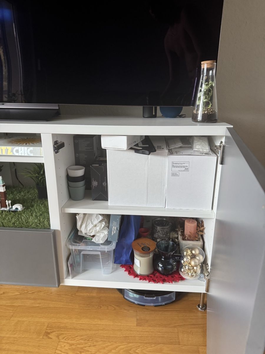 Ikea Mobili TV: Ikea besta Sideboard, Grau/Weiss – Usato da Horgen venduto da max_76w8 5