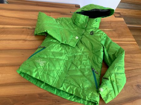SCOTT giftgrüne Knaller Skijacke Snowboardjacke Gr. M *NEU*