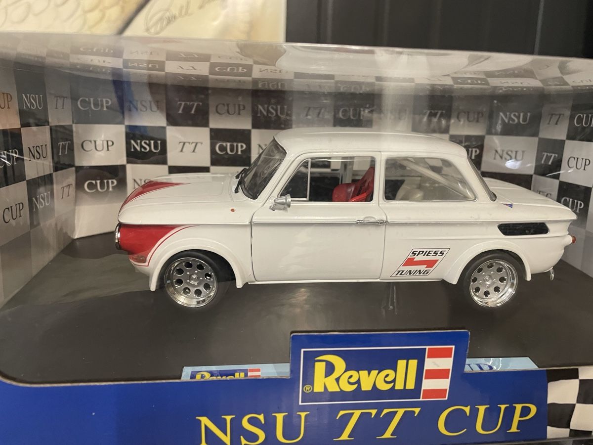Revell Modellini d'auto: NSU TT 1:18 Revell – Nuovo e nell'imballaggio originale da Hochfelden venduto da 427sc 4