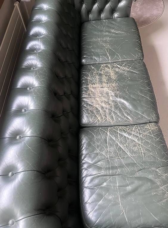 Chesterfield Sofas: Chesterfield-Sofa zu verkaufen – D'occasion à Muttenz par Adrian_4132 2