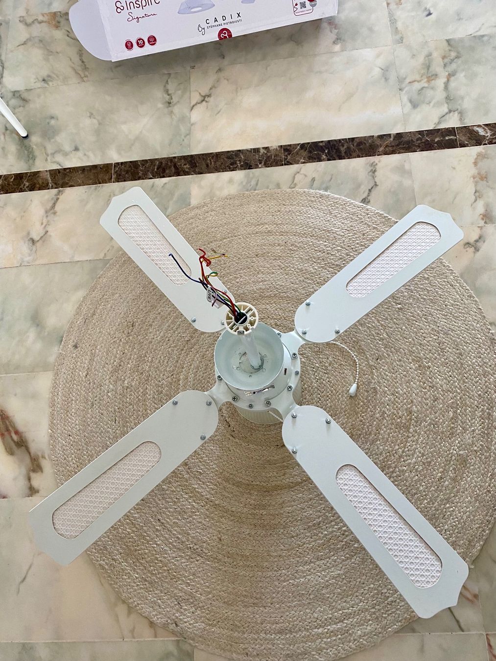 Ventilatori: Deckenventilator mit Licht, weiss – Usato da Bern venduto da titti06 1