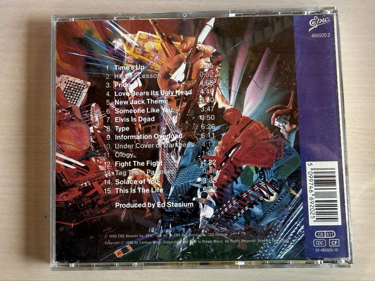 CD: Living Colour - time‘s up – Usato da Oberried Brienz venduto da Chyara 1